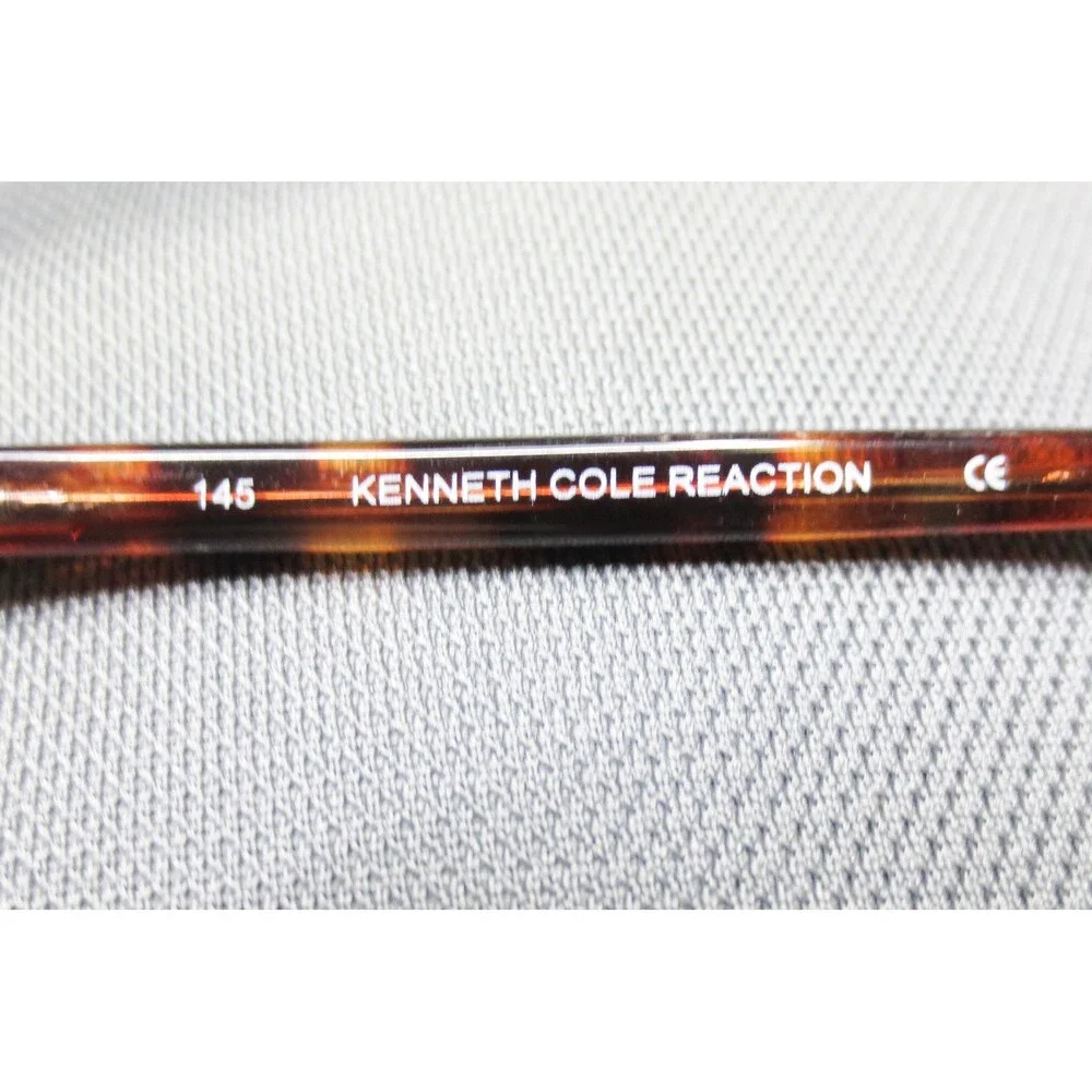 Kenneth Cole Reaction KC0887 731 Gunmetal Tortoise Rectangular Eyeglasses 55-18